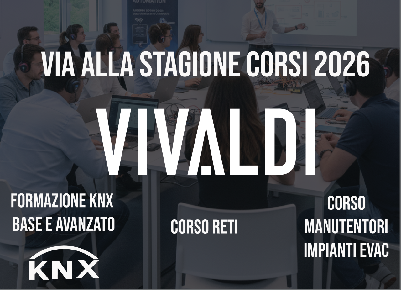 Vivaldi dà il via alla stagione Corsi 2026! 