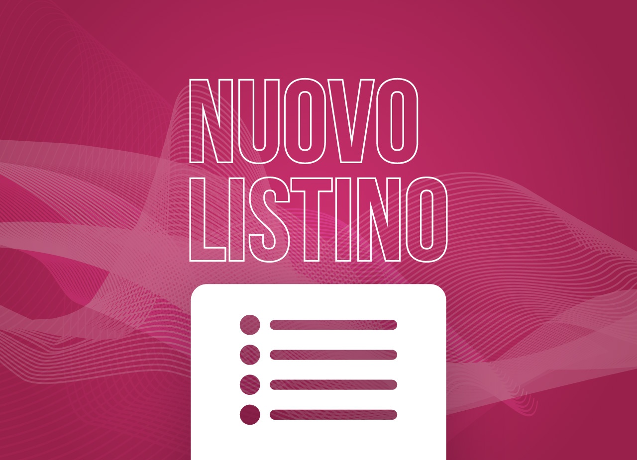 Listino prezzi aggiornato al 1 Luglio 2026