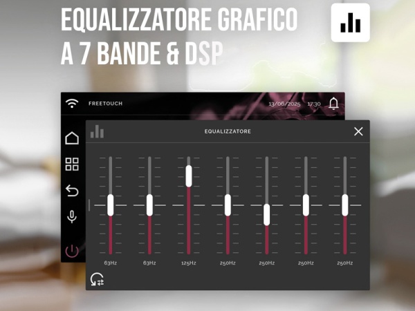 FREETOUCH, the compact and touch audio system