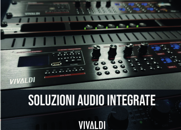 Sistemi audio professionali con elettroniche alloggiate a RACK 42U