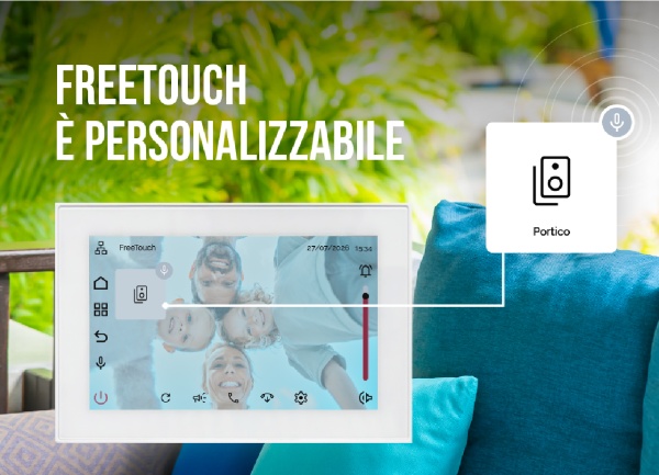 With  FREETOUCH your home’s outdoor sound takes centre stage.
