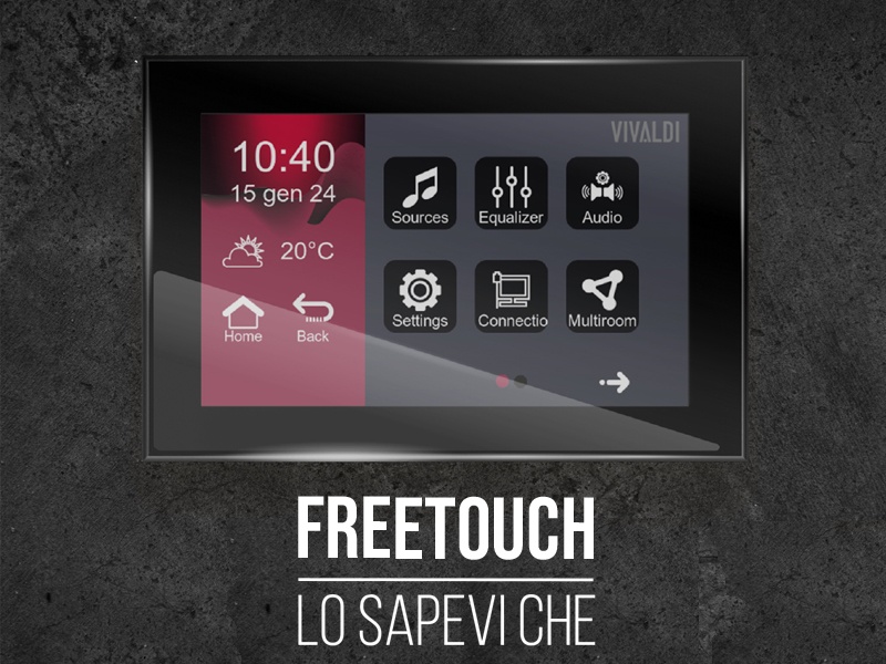 FREETOUCH, connessione con archivio NAS