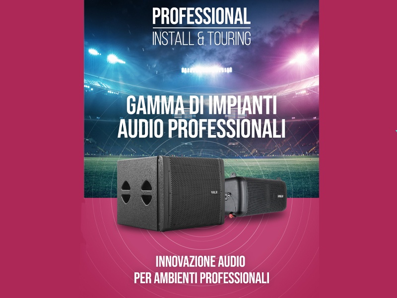 The product range Professional Audio