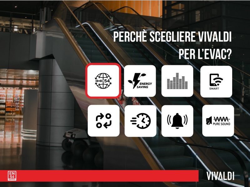 PERCHE' SCEGLIERE VIVALDI PER L'EVAC? 