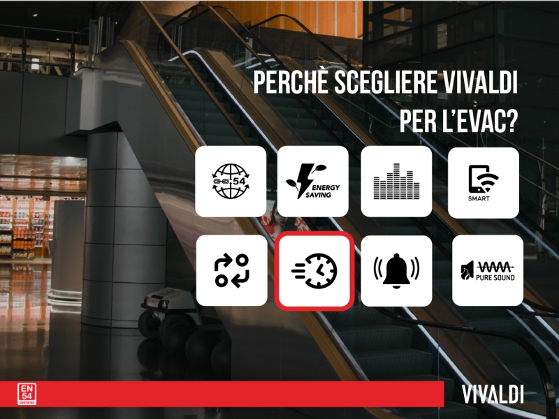 PERCHE' SCEGLIERE VIVALDI PER L'EVAC?