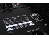 subwoofer di potenza amplificato