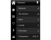 Smart Building control and supervision system, with app control (iOS & Android)
