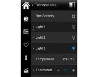 Smart Building control and supervision system, with app control (iOS & Android)