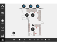 Smart Building control and supervision system, with app control (iOS & Android)