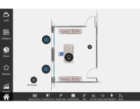 Smart Building control and supervision system, with app control (iOS & Android)