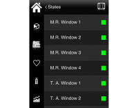 Smart Building control and supervision system, with app control (iOS & Android)