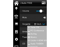 Control server for Multiroom Audio and Video Systems