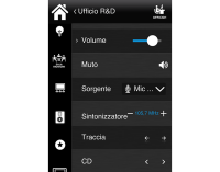 Control server for Multiroom Audio and Video Systems