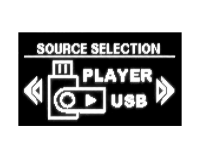 All-in-one flush mount stereo preamplifier and zone controller with multiple sources (Black)