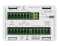 All-in-one flush mount stereo preamplifier and zone controller with multiple sources