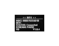 Vivaldi Giove iFREEMK3.B (black color) In-wall stand alone amplifier for multiroom audio applications, with Bluetooth 5.0, DAB+, standard 60mm round or square in-wall electrical box, RS485 control port