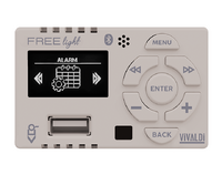 LIGHT variant of the multimedia audio device FREEMK3, all-in-one, stereo amplification, USB and Bluetooth integrated.