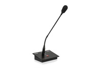 Active microphone station with chime