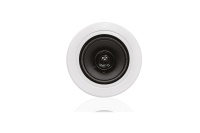 In-ceiling round speaker for EN54 voice evacuation systems