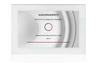 TOUCH version of audio multimedia device, for home automation integration, stereo amplifier, microphone, with integrated sources and player