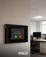 versione TOUCH del dispositivo multimediale audio, per integrazioni domotiche, amplificazione stereo, microfono, con sorgenti e player integrati