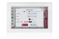 versione TOUCH del dispositivo multimediale audio, per integrazioni domotiche, amplificazione stereo, microfono, con sorgenti e streamer integrato