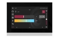 versione TOUCH del dispositivo multimediale audio, per integrazioni domotiche, amplificazione stereo, microfono, con sorgenti e streamer integrato
