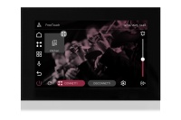 versione TOUCH del dispositivo multimediale audio, per integrazioni domotiche, amplificazione stereo, microfono, con sorgenti e streamer integrato