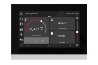 versione TOUCH del dispositivo multimediale audio, per integrazioni domotiche, amplificazione stereo, microfono, con sorgenti e streamer integrato