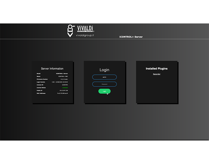 Vivaldi Domotics iCONTROL4.0+