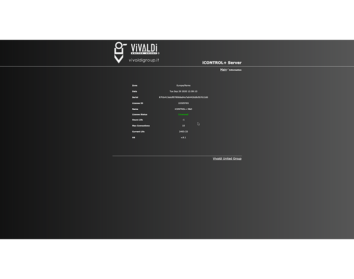 Vivaldi Domotics iCONTROL4.0+