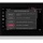 TOUCH version of audio multimedia device, for home automation integration, stereo amplifier, microphone, with integrated sources and player